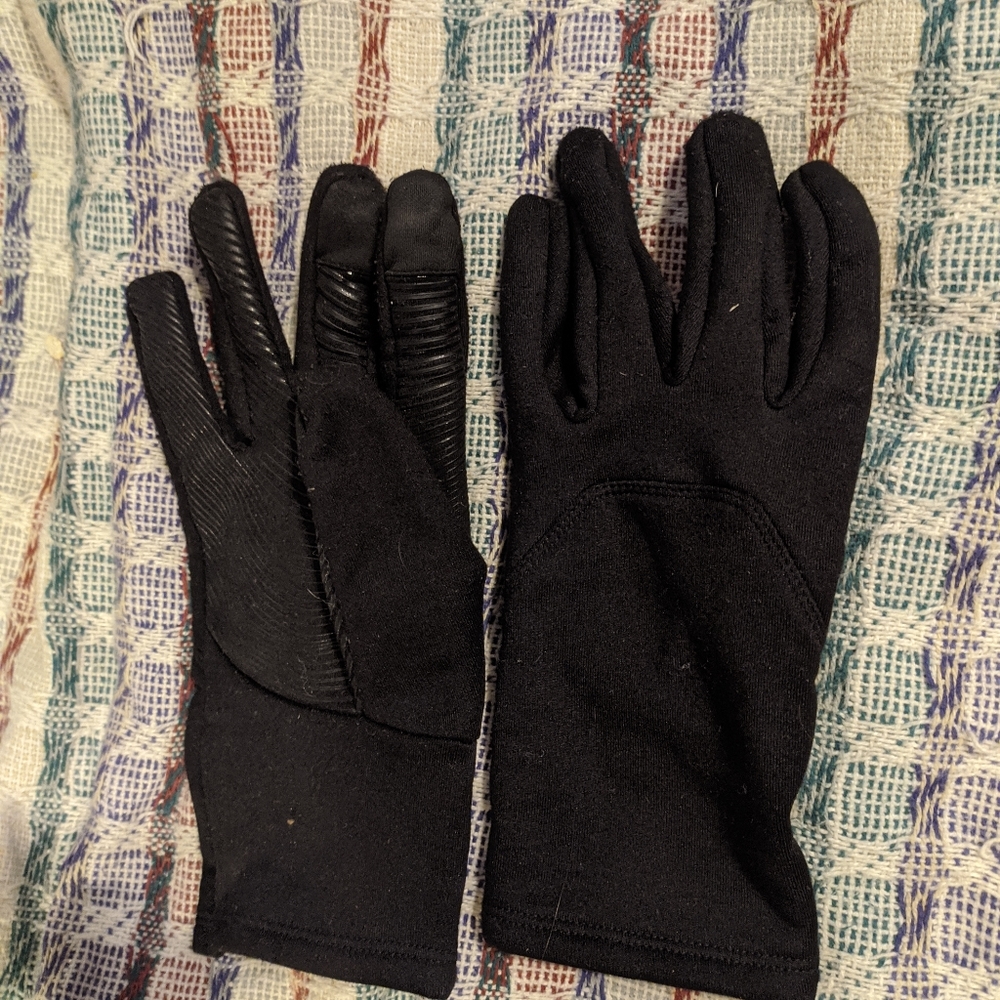 Black Winter Gloves